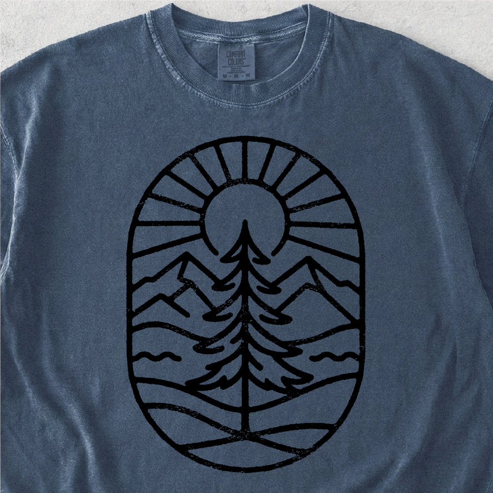 Pine Tree Mountain Tshirt