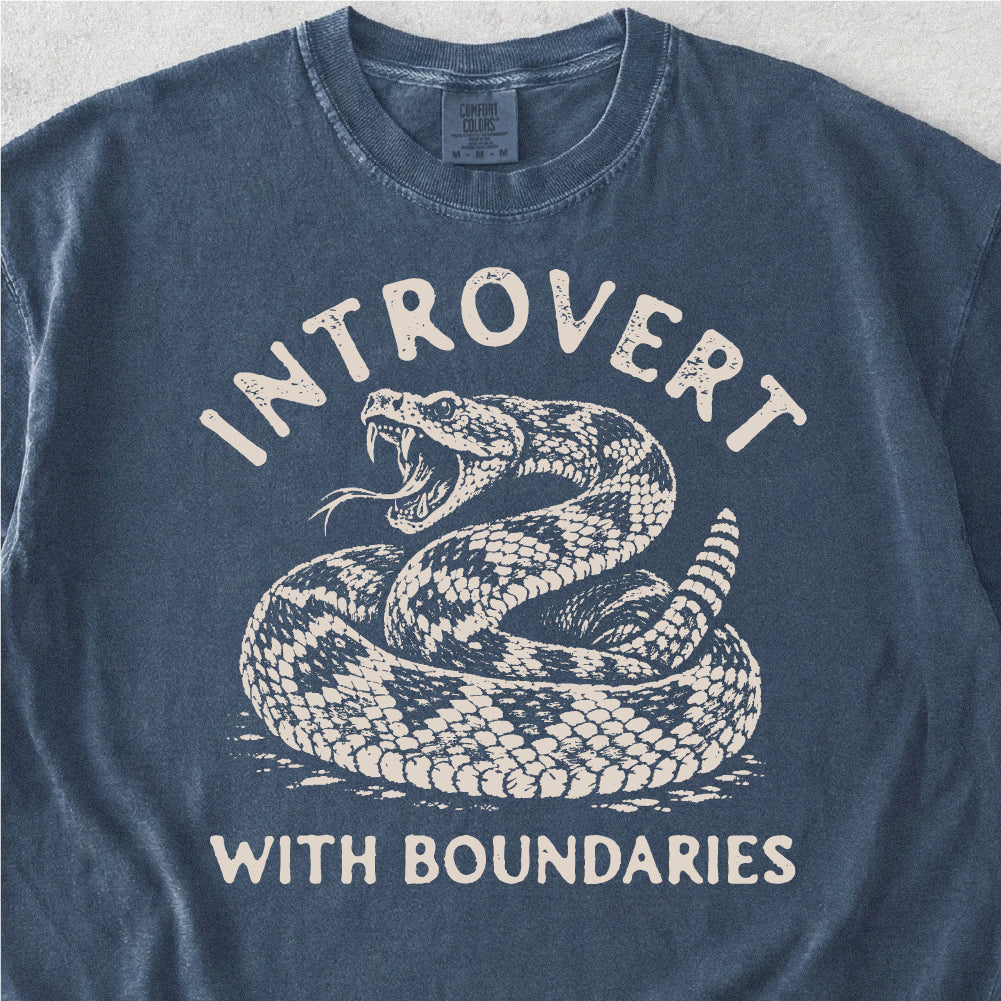 Introvert Rattlesnake Tshirt