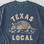 Texas Local Armadillo Tshirt