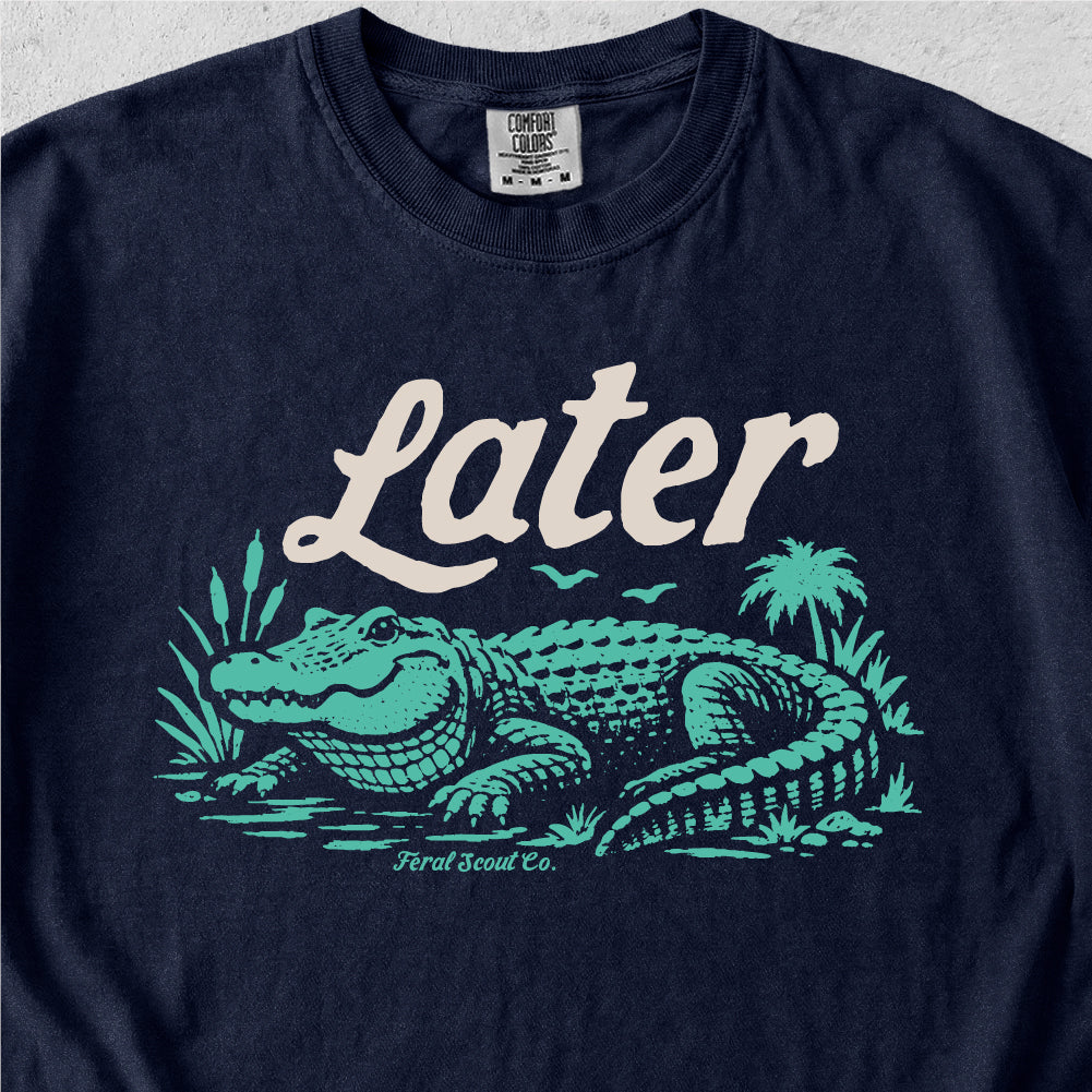 Later Alligator Tshirt