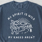 My Spirit Is Wild Moose Tshirt