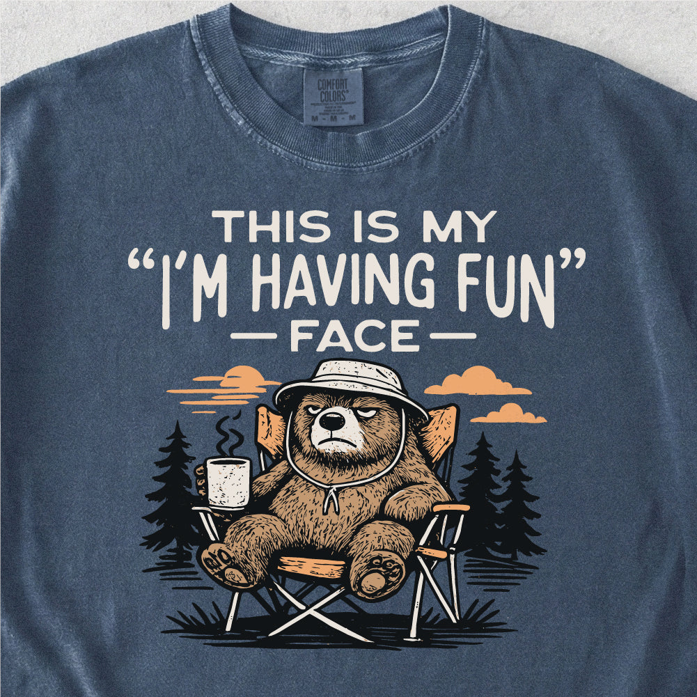 I'm Having Fun Face Tshirt
