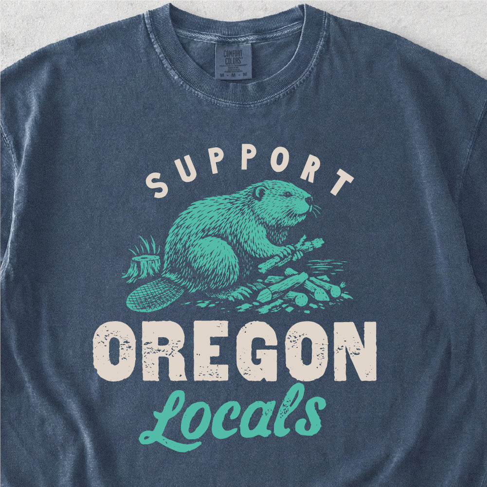 Oregon Locals Beaver Tshirt