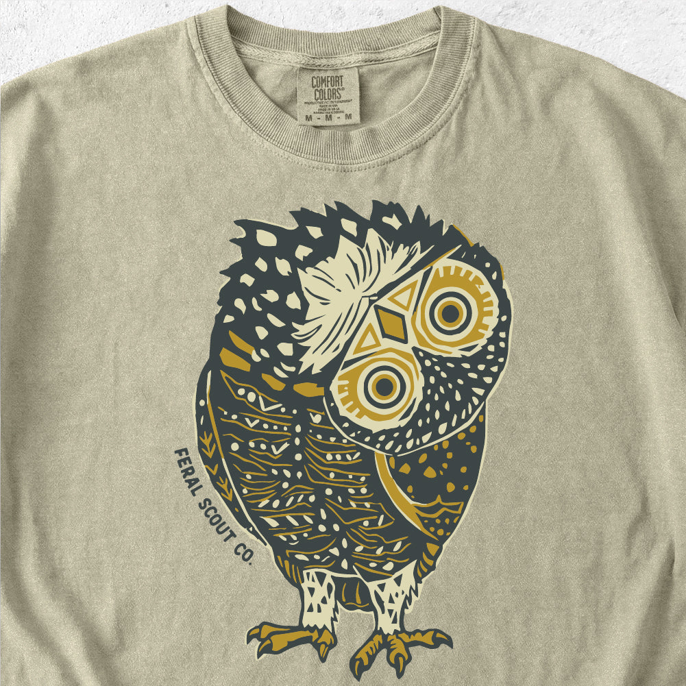 Owl Head Tilt Tshirt