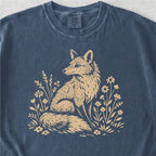 Floral Fox Tshirt