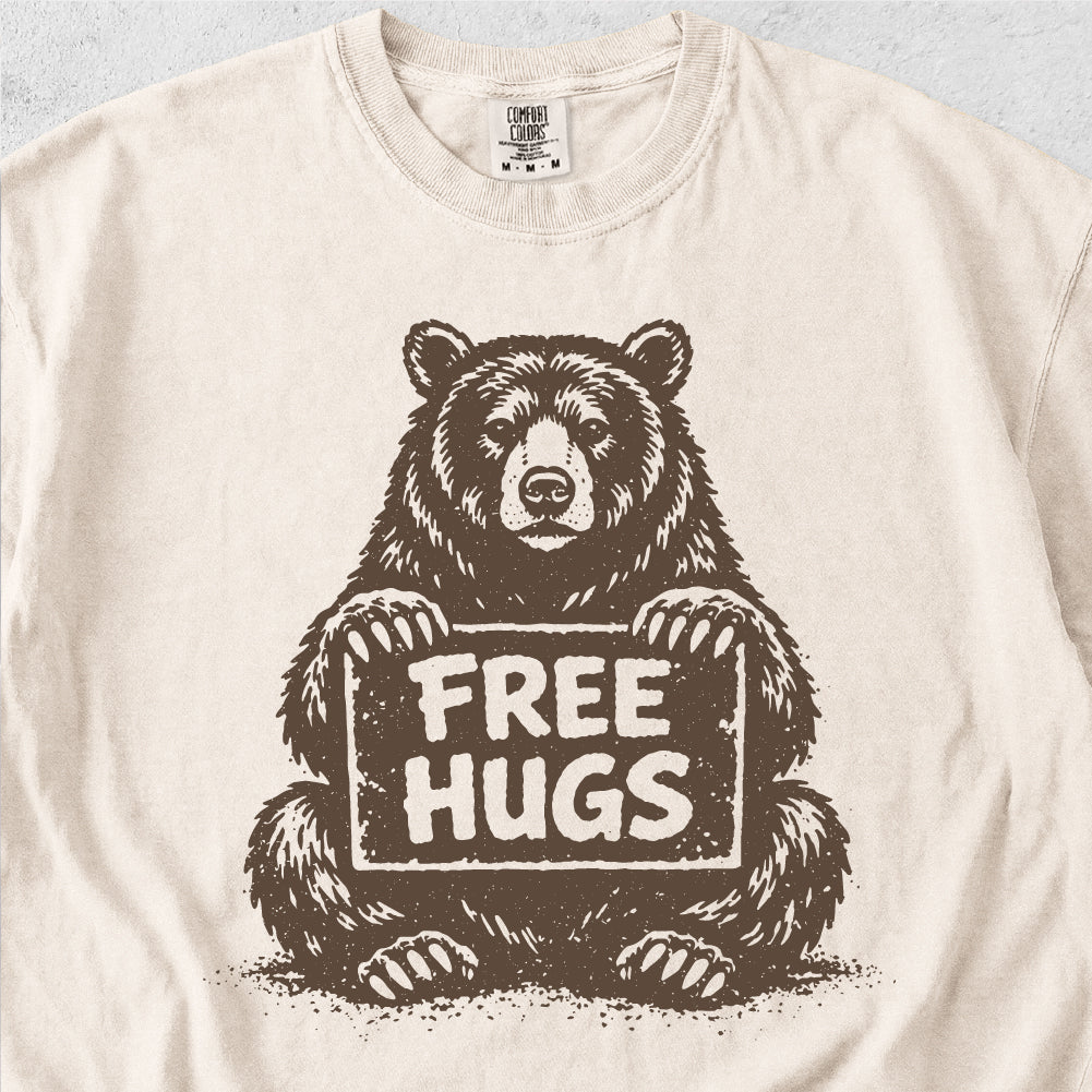 Free Hugs Bear Tshirt