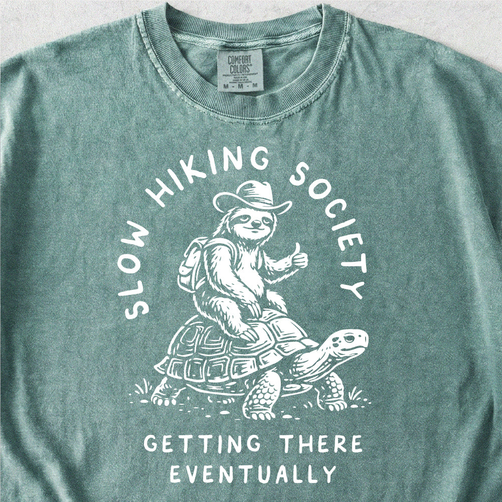 Slow Hiking Society Tshirt