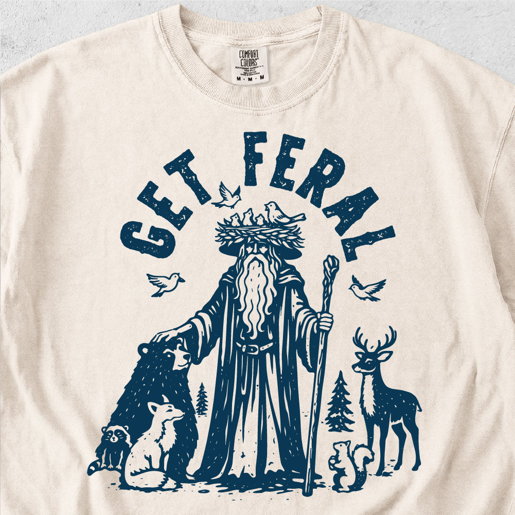 Get Feral Wizard Tshirt