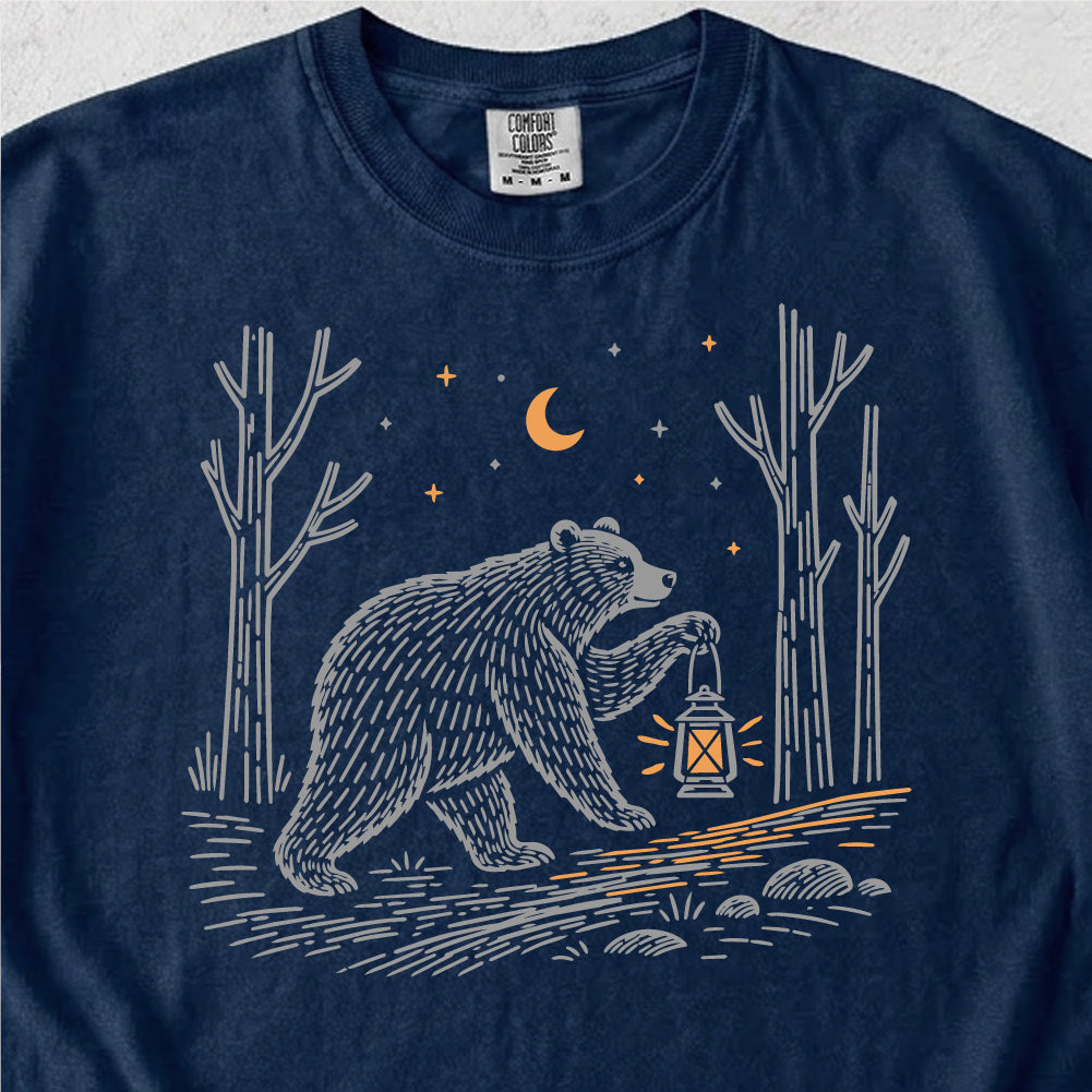 Bear Lantern Tshirt