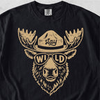 Stay Wild Moose Tshirt