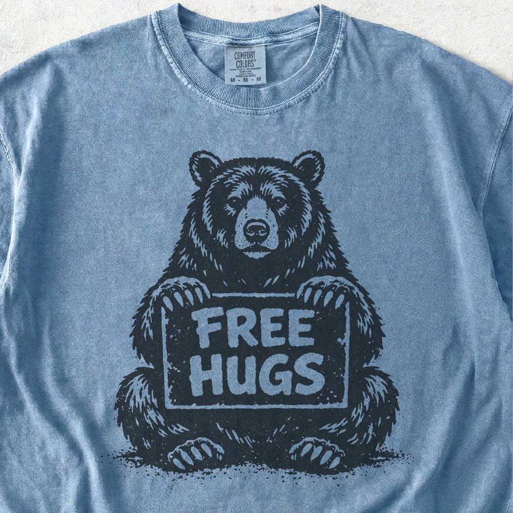 Free Hugs Bear Tshirt