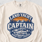 Land Yacht Captain Tshirt