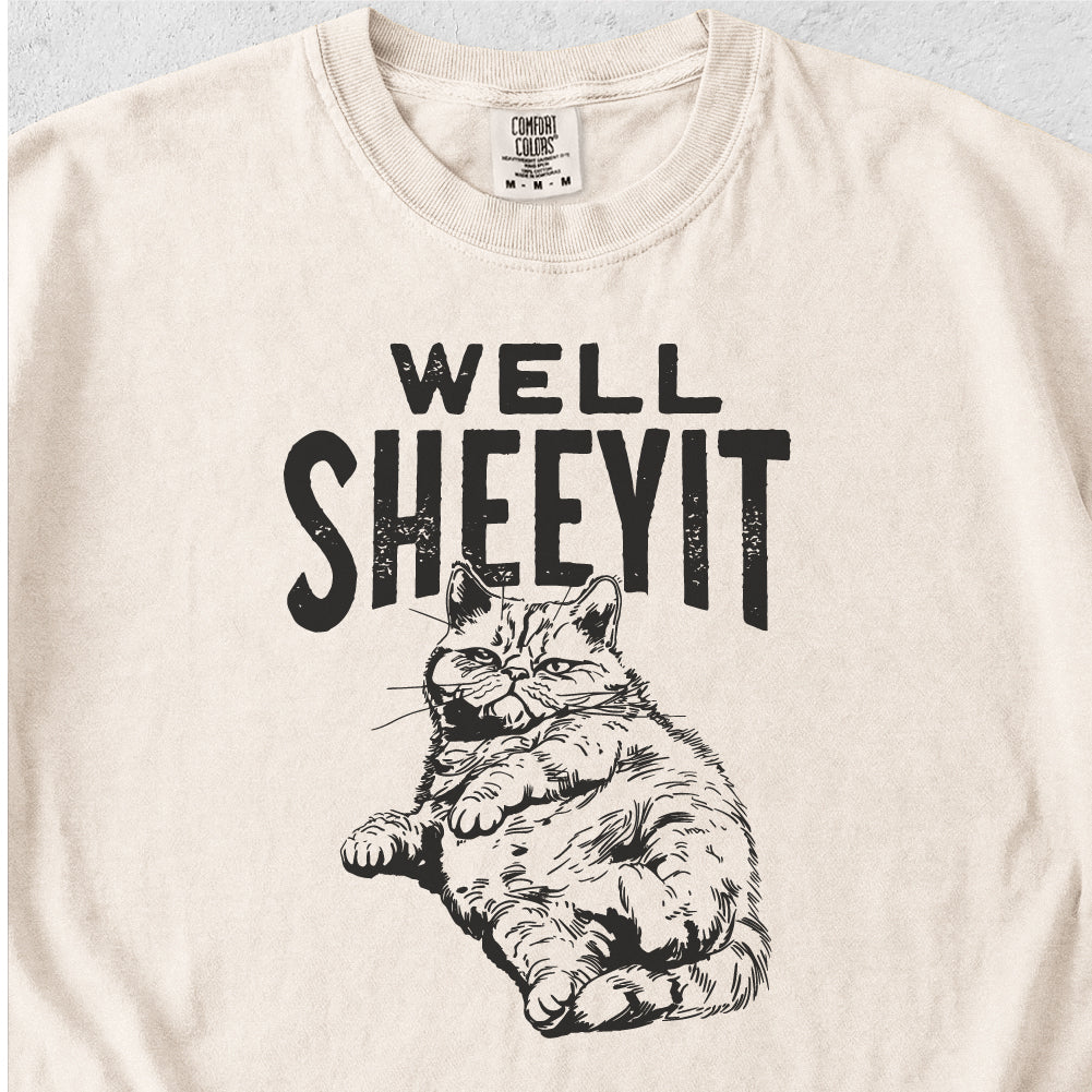 Well Sheeyit Cat Tshirt