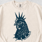 Punk Rock Chicken Tshirt