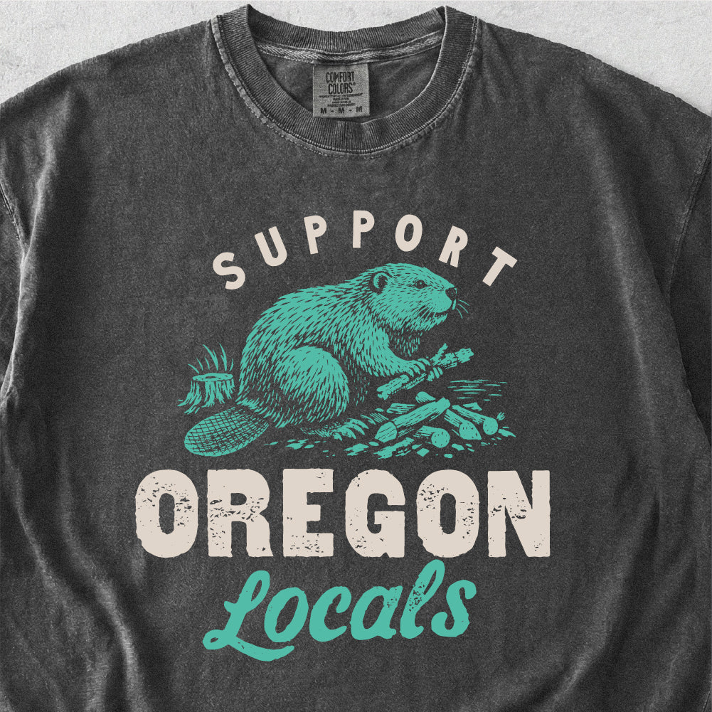 Oregon Locals Beaver Tshirt