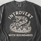 Introvert Rattlesnake Tshirt