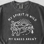 My Spirit Is Wild Moose Tshirt
