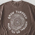 Grow Tree Rings Tshirt