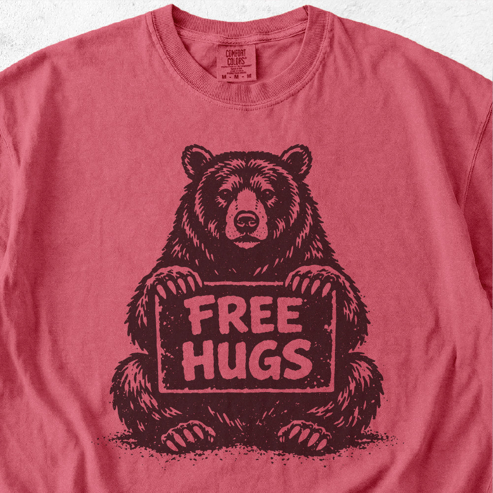 Free Hugs Bear Tshirt