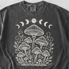 Mushroom Moon Phases Tshirt