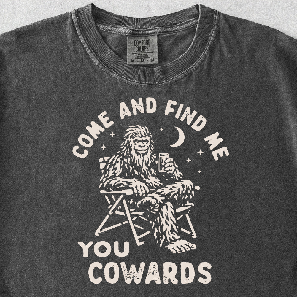 Come and Find Me Bigfoot Tshirt