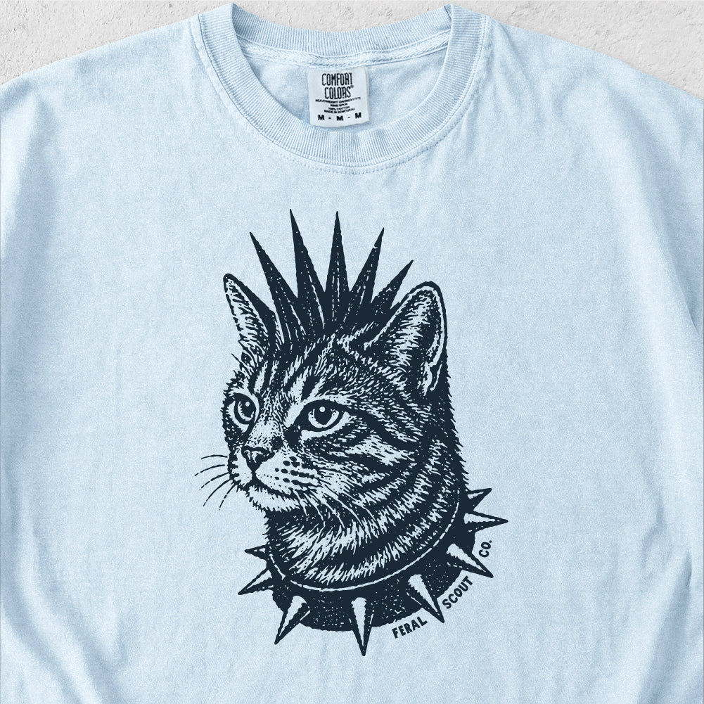 Punk Rock Cat Tshirt