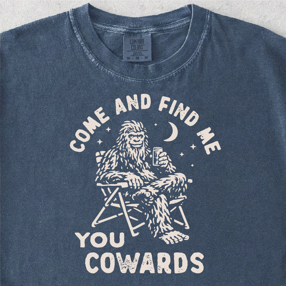 Come and Find Me Bigfoot Tshirt
