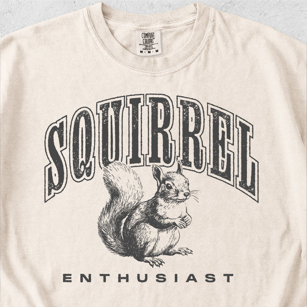 Squirrel Enthusiast Tshirt