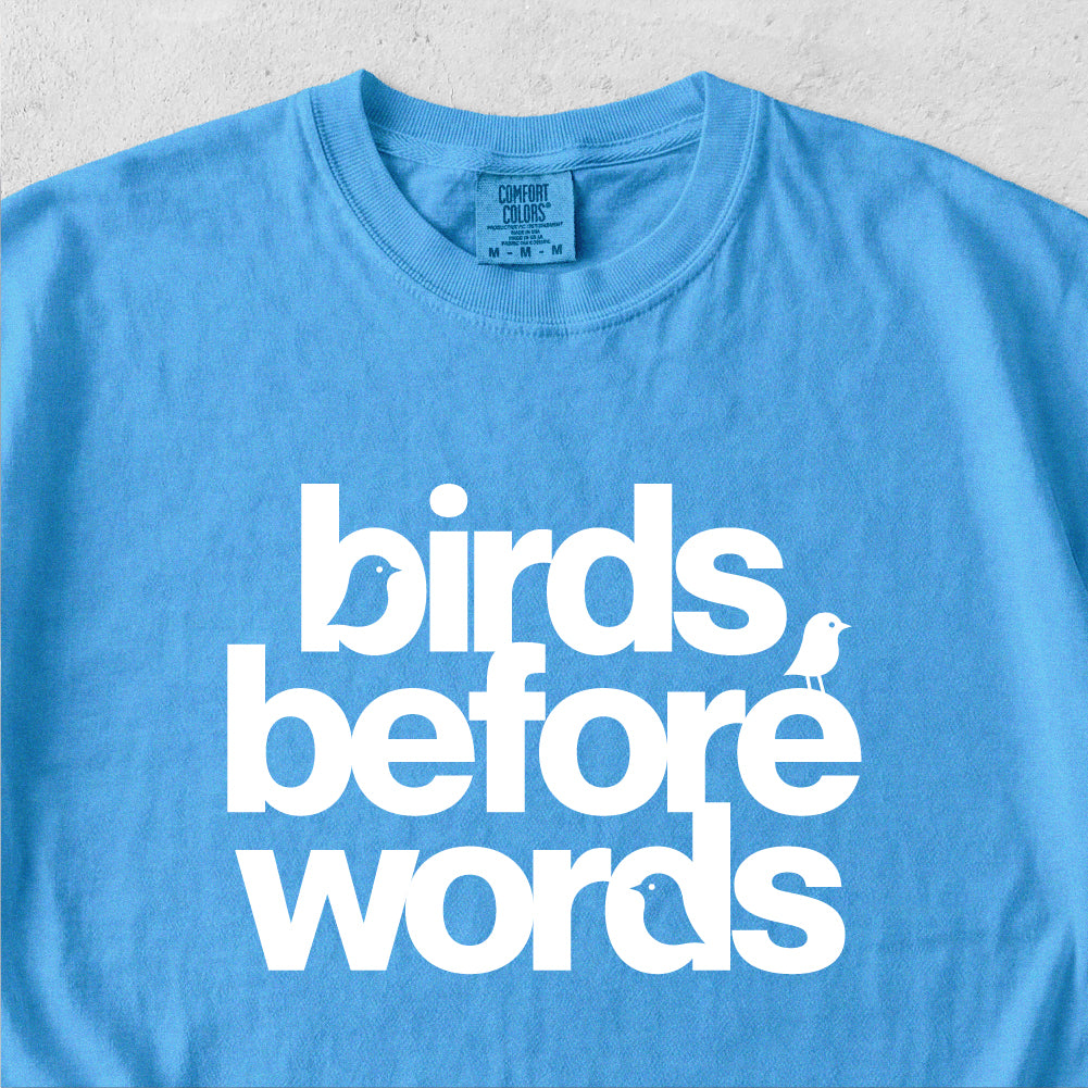Birds Before Words Tshirt
