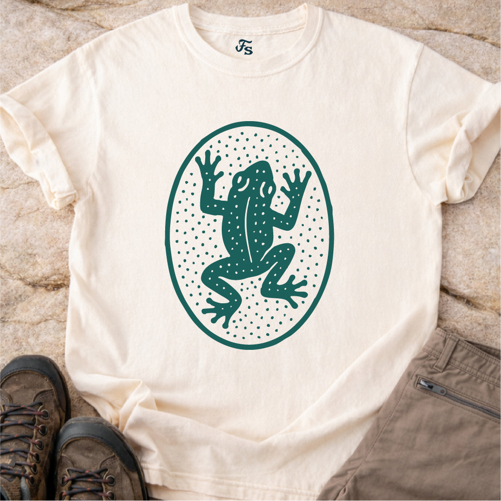 Frog Folk Art Tshirt