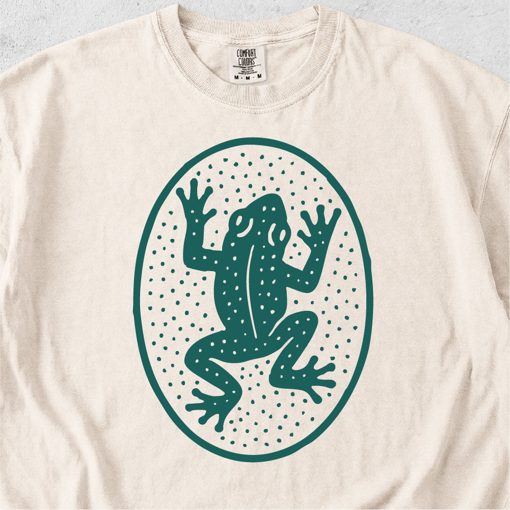Frog Folk Art Tshirt
