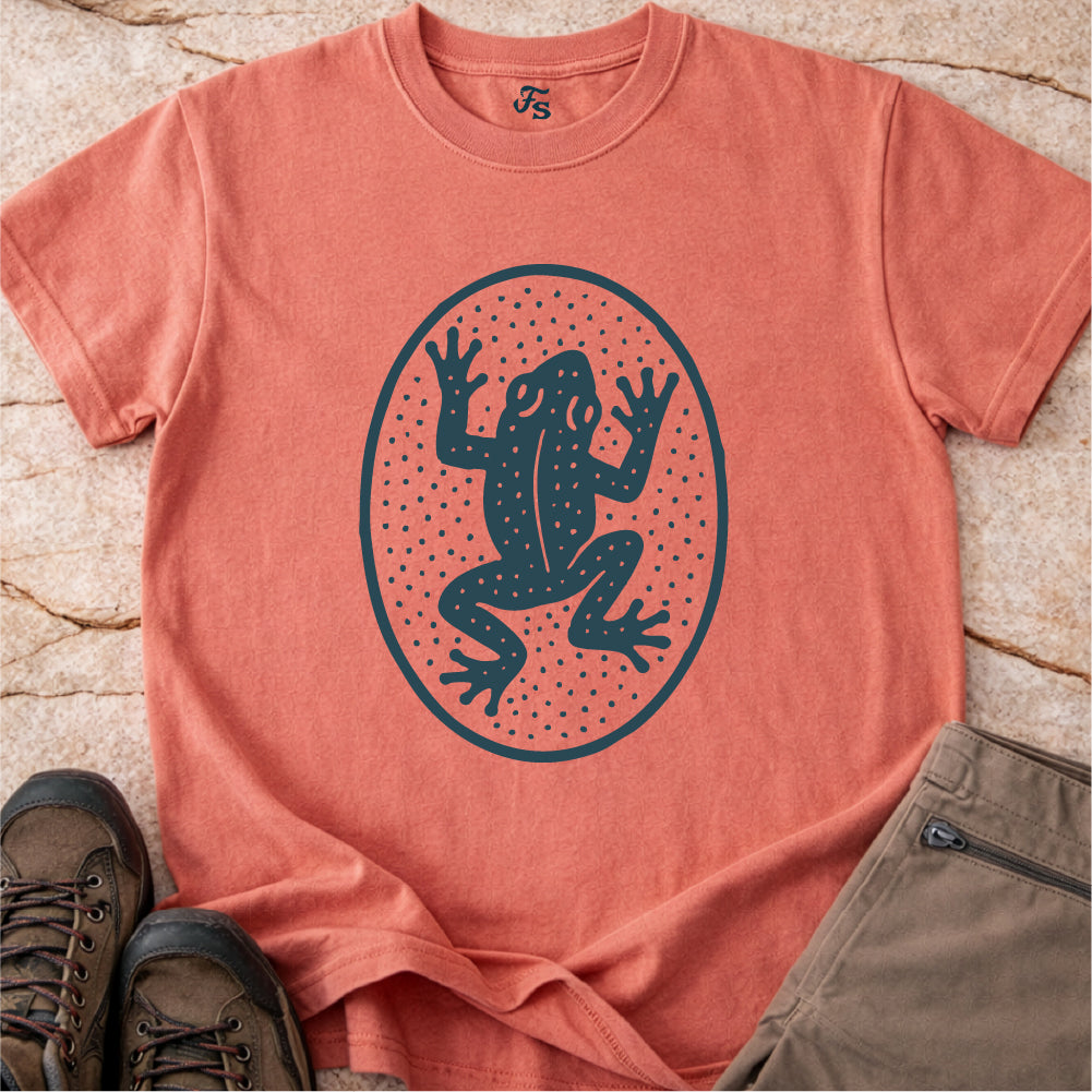 Frog Folk Art Tshirt