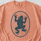 Frog Folk Art Tshirt