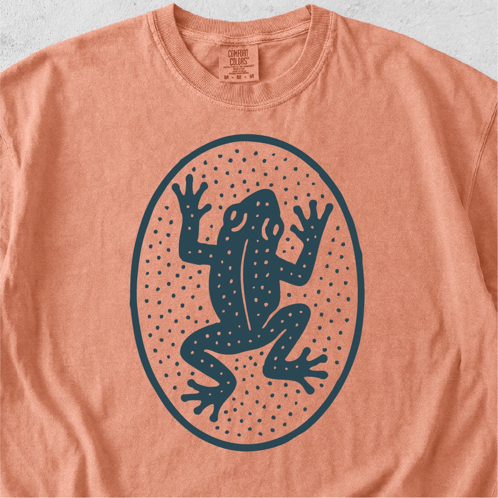 Frog Folk Art Tshirt