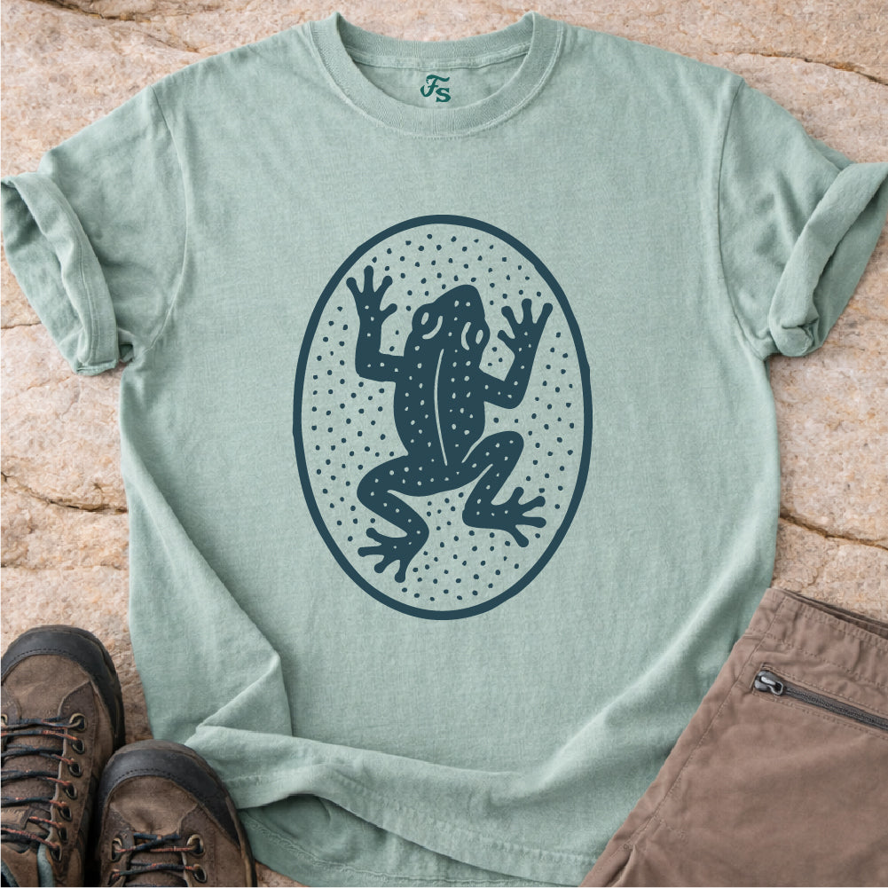 Frog Folk Art Tshirt