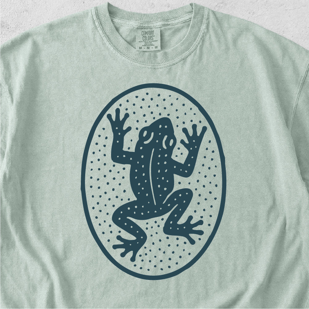 Frog Folk Art Tshirt