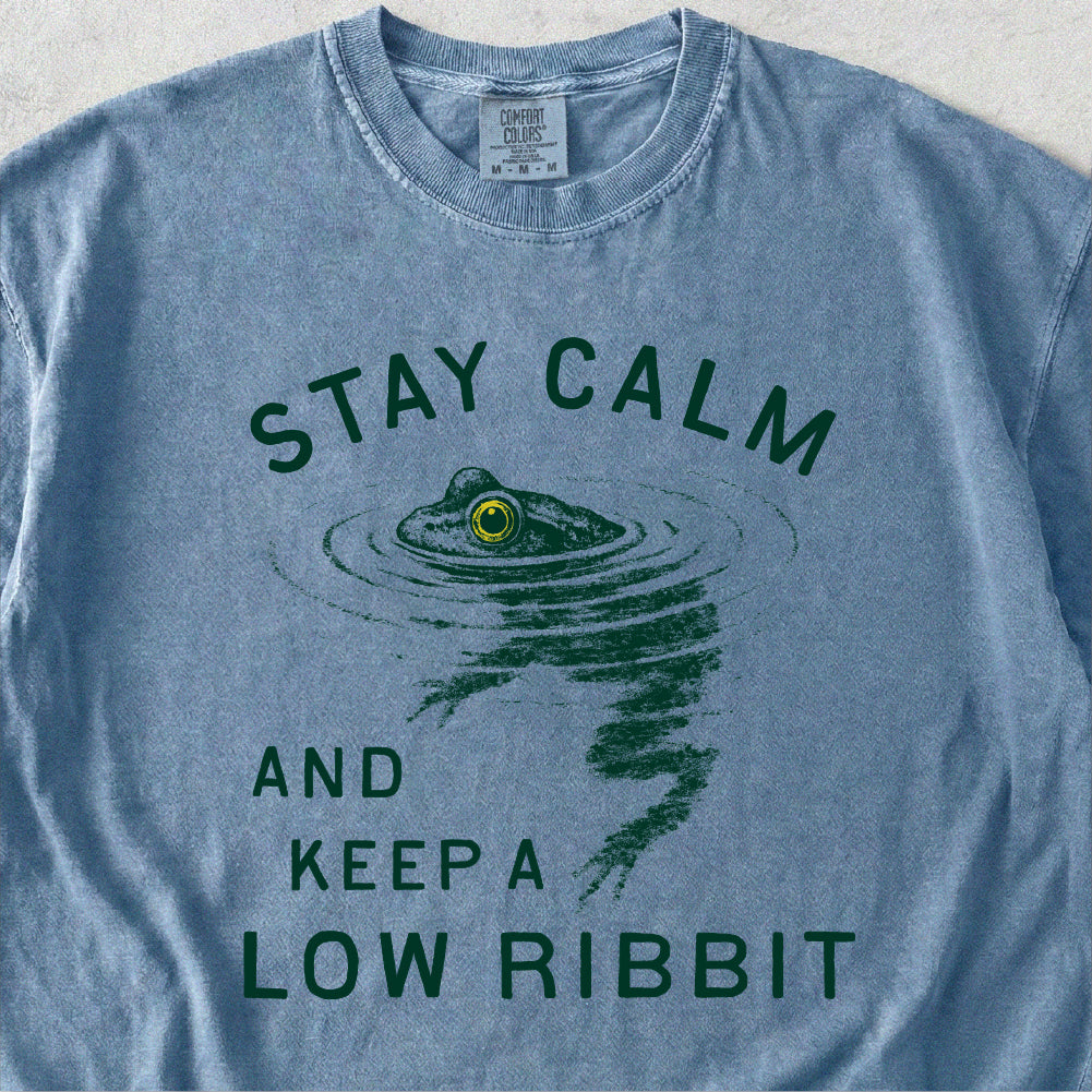 Low Ribbit Frog Tshirt