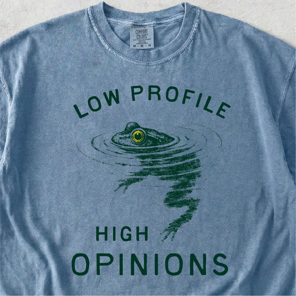 High Opinions Frog Tshirt