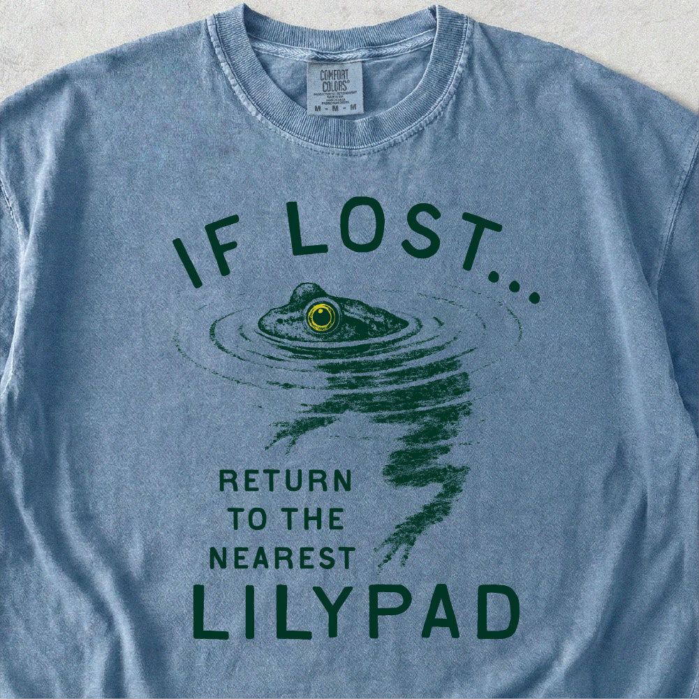 Nearest Lilypad Frog Tshirt