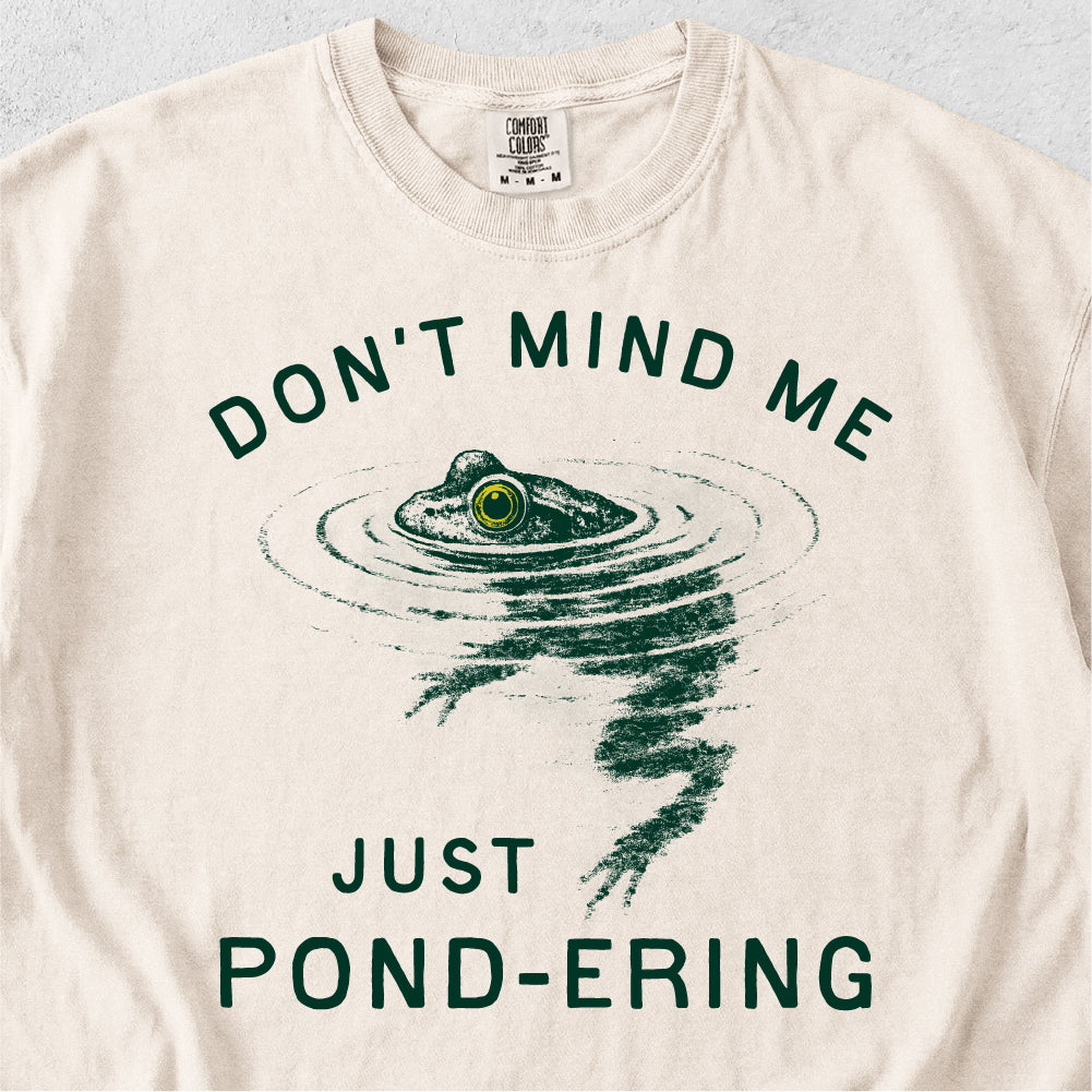 Just Pondering Frog Shirt