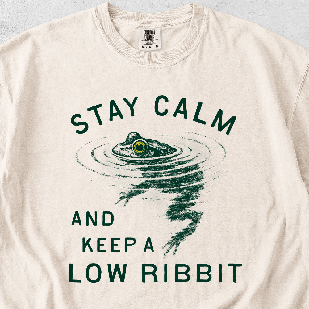 Low Ribbit Frog Tshirt