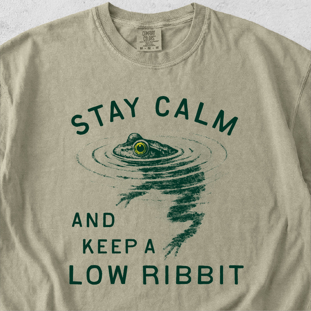 Low Ribbit Frog Tshirt