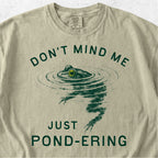 Just Pondering Frog Shirt