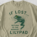 Nearest Lilypad Frog Tshirt