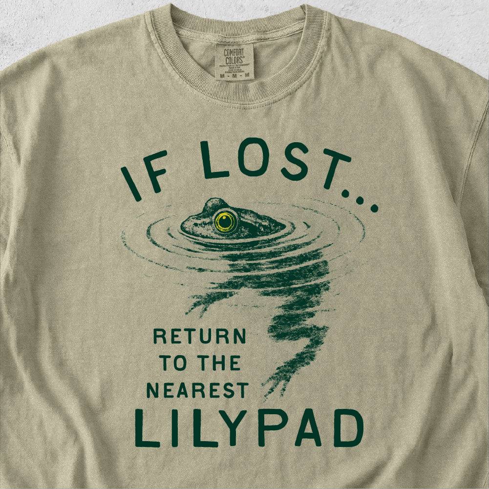 Nearest Lilypad Frog Tshirt
