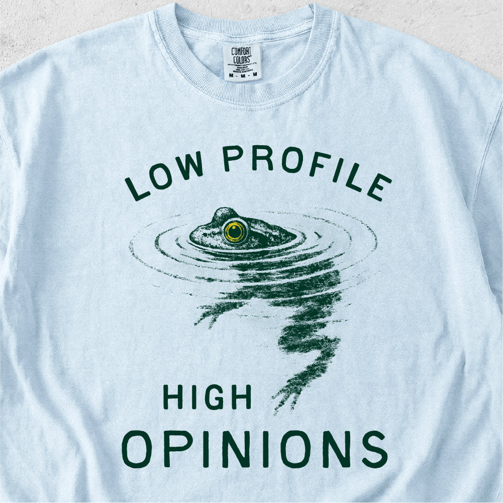 High Opinions Frog Tshirt