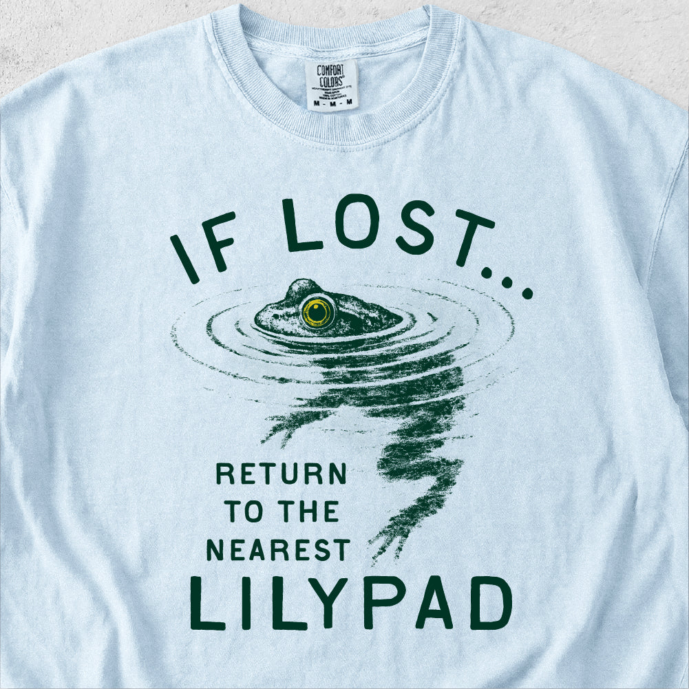 Nearest Lilypad Frog Tshirt