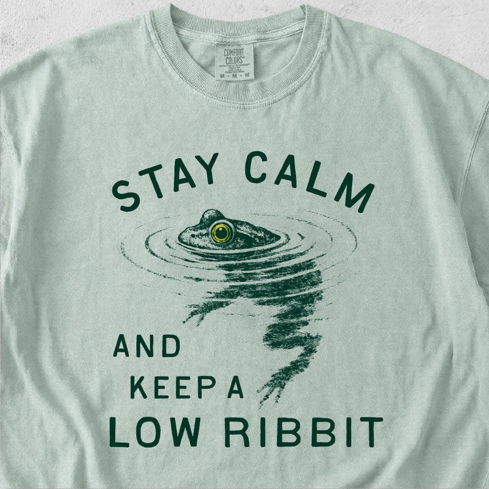 Low Ribbit Frog Tshirt