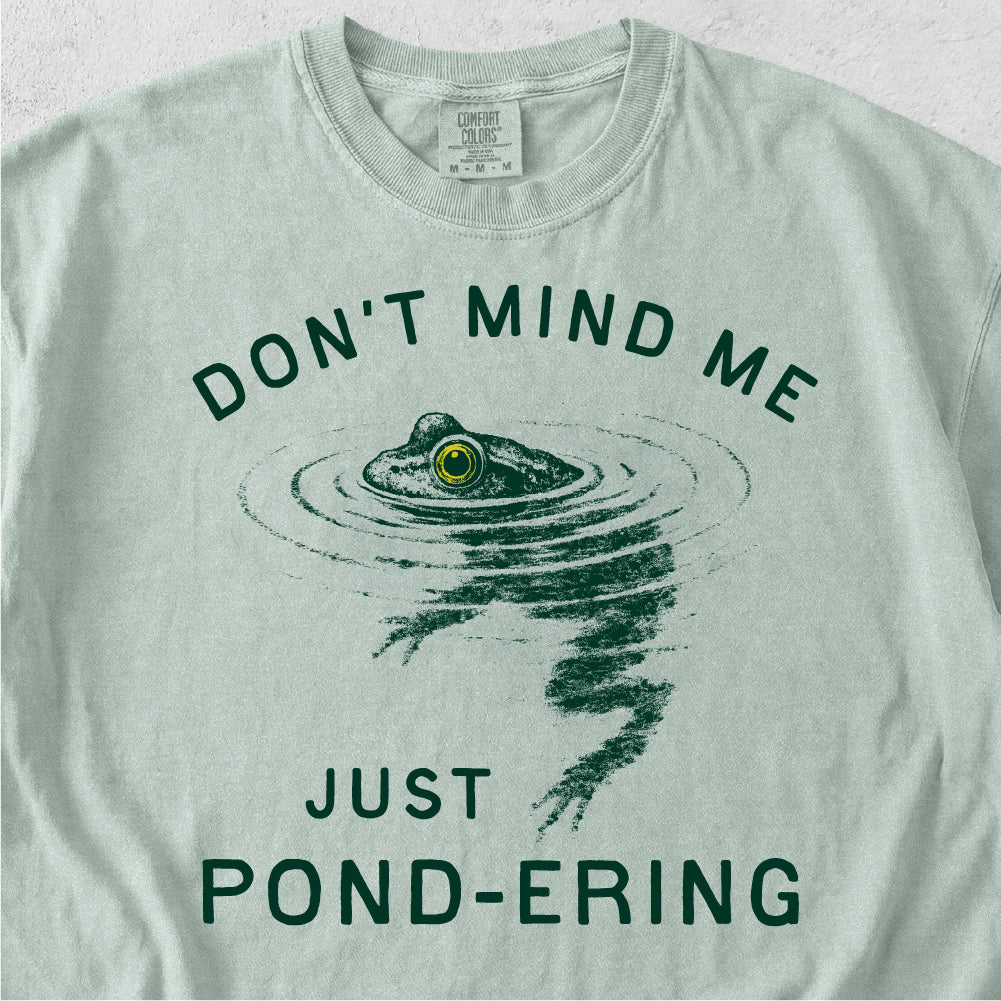 Just Pondering Frog Shirt