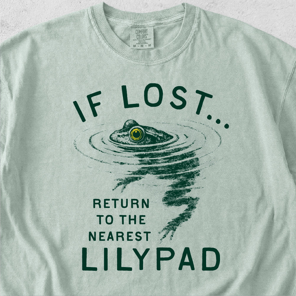 Nearest Lilypad Frog Tshirt